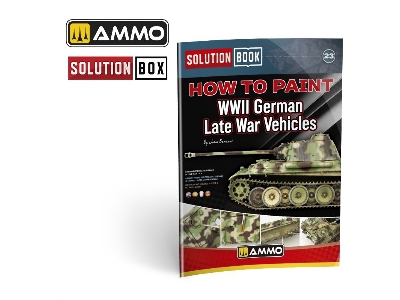 Solution Book 23 - How To Paint Wwii German Late War Vehicles (English, Spanish, Italian & German) - zdjęcie 1
