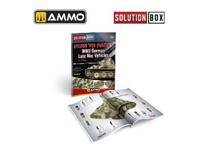 Solution Book 23 - How To Paint Wwii German Late War Vehicles (English, Spanish, Italian & German) - zdjęcie 2