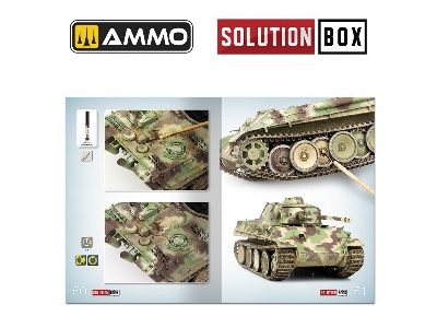 Solution Book 23 - How To Paint Wwii German Late War Vehicles (English, Spanish, Italian & German) - zdjęcie 3
