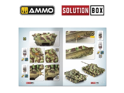 Solution Book 23 - How To Paint Wwii German Late War Vehicles (English, Spanish, Italian & German) - zdjęcie 7