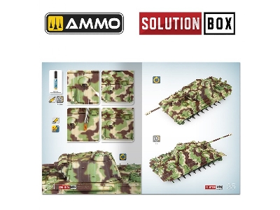Solution Book 23 - How To Paint Wwii German Late War Vehicles (English, Spanish, Italian & German) - zdjęcie 8
