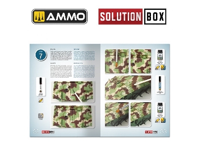 Solution Book 23 - How To Paint Wwii German Late War Vehicles (English, Spanish, Italian & German) - zdjęcie 9