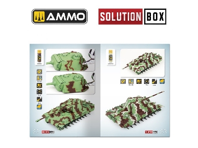Solution Book 23 - How To Paint Wwii German Late War Vehicles (English, Spanish, Italian & German) - zdjęcie 10