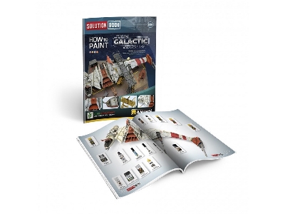 Solution Book 28 - How To Paint Rebel Galactic Starships (English, Spanish, Italian & German) - zdjęcie 2