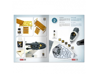 Solution Book 28 - How To Paint Rebel Galactic Starships (English, Spanish, Italian & German) - zdjęcie 3