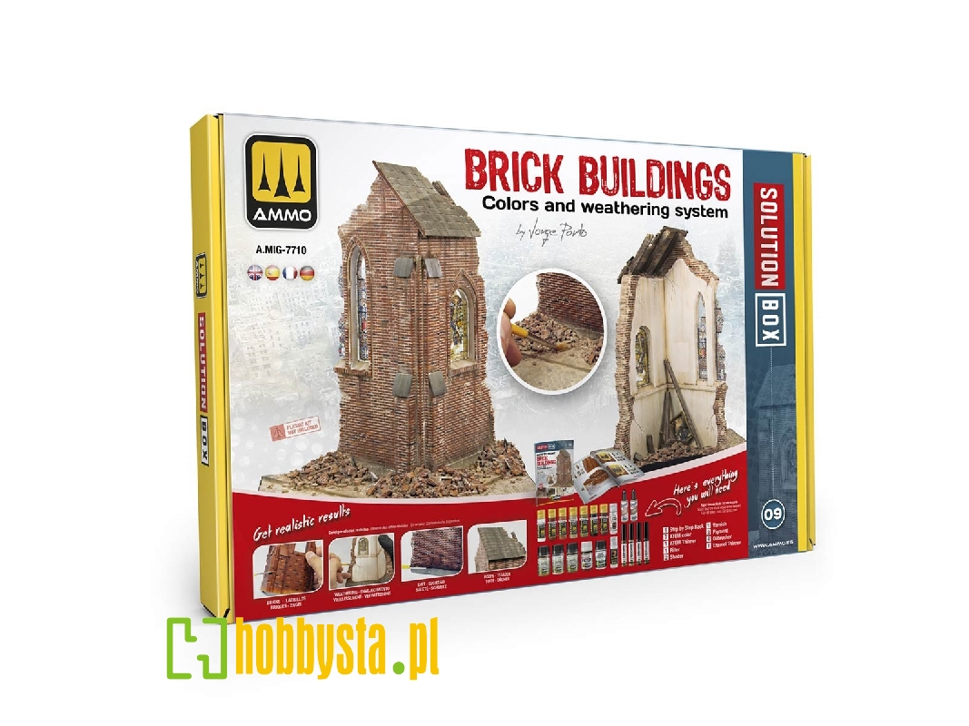 A.Mig 7710 Solution Box 09 - Brick Buildings - zdjęcie 1 A.Mig 7710 Solution Box 09 - Brick Buildings - zdjęcie 1