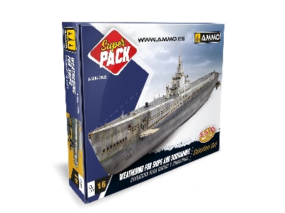 A.Mig 7823 Super Pack - Weathering For Ships And Submarines - zdjęcie 1