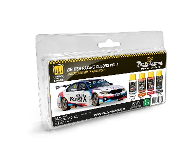 A.Mig 7867 Cobra Motor British Racing Colors Vol.1 Set - zdjęcie 1
