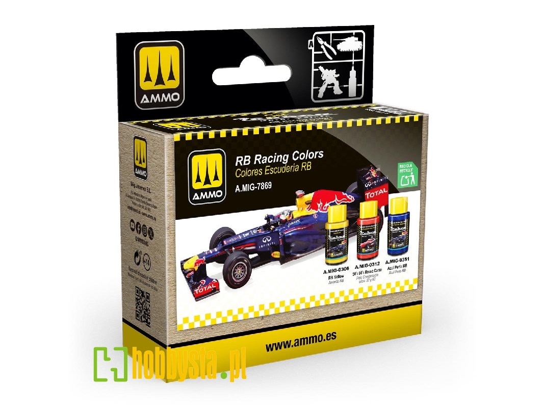 A.Mig 7869 Cobra Motor Rb Racing Colors Set - zdjęcie 1 A.Mig 7869 Cobra Motor Rb Racing Colors Set - zdjęcie 1