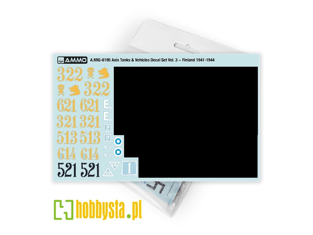Axis Tanks & Vehicles Decal Set Vol. 3 - Finland 1941-1944 - zdjęcie 1 Axis Tanks & Vehicles Decal Set Vol. 3 - Finland 1941-1944 - zdjęcie 1