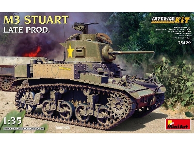 M3 Stuart Late Prod. Interior Kit - zdjęcie 1