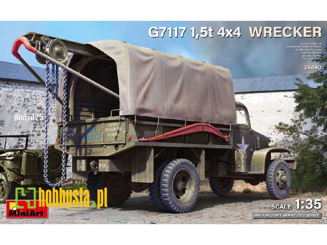 G7117 1,5t 4x4 Wrecker - zdjęcie 1 G7117 1,5t 4x4 Wrecker - zdjęcie 1