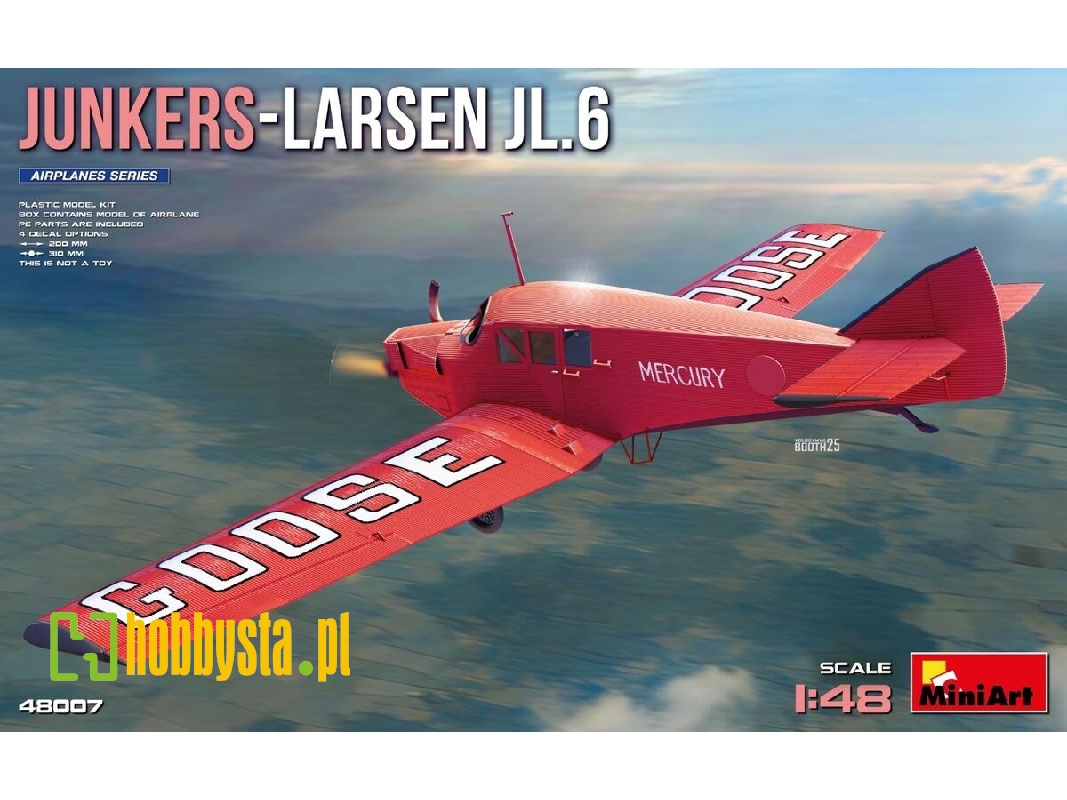Junkers-larsen Jl.6 - zdjęcie 1 Junkers-larsen Jl.6 - zdjęcie 1