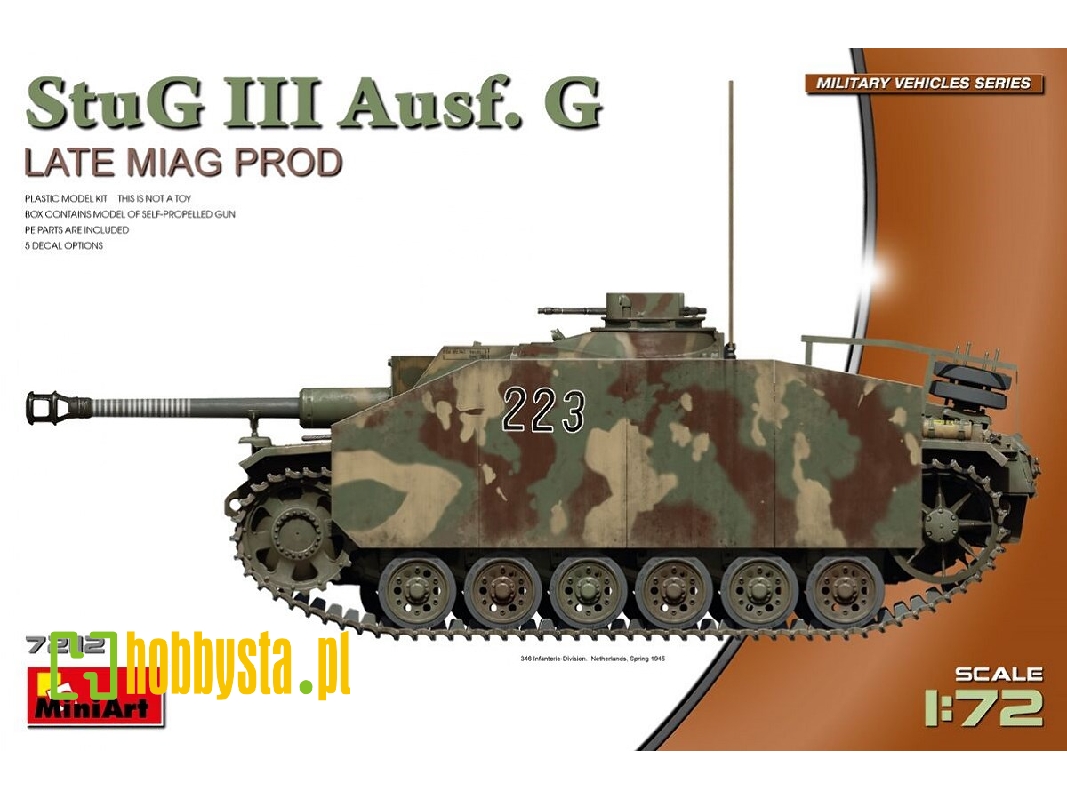 Stug Iii Ausf. G Late Miag Prod. - zdjęcie 1 Stug Iii Ausf. G Late Miag Prod. - zdjęcie 1