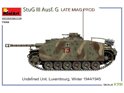Stug Iii Ausf. G Late Miag Prod. - zdjęcie 5