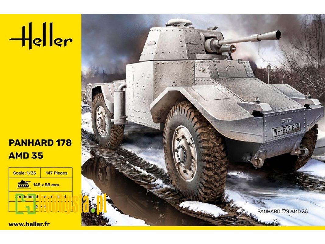 Panhard 178 Amd 35 - zdjęcie 1 Panhard 178 Amd 35 - zdjęcie 1
