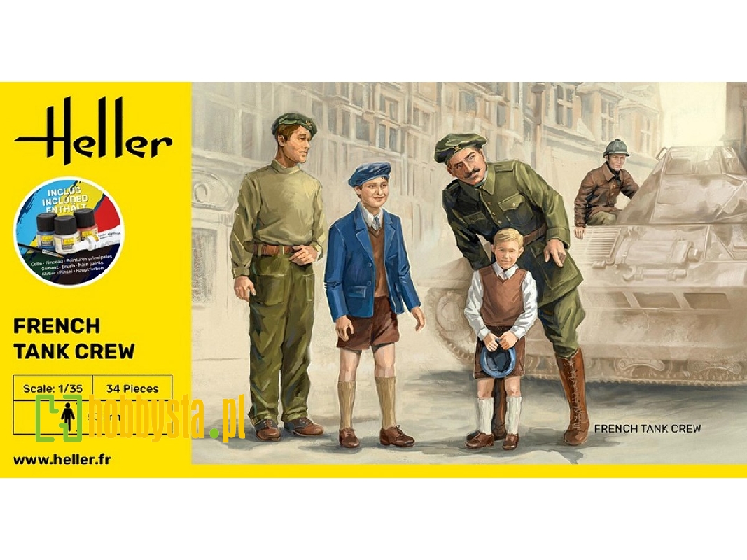 French Tank Crew - Starter Kit - zdjęcie 1 French Tank Crew - Starter Kit - zdjęcie 1