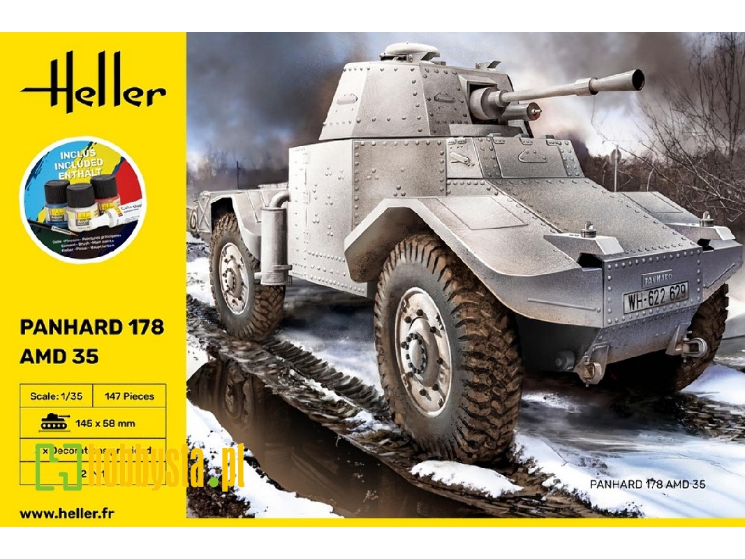 Panhard 178 Amd 35 - Starter Kit - zdjęcie 1 Panhard 178 Amd 35 - Starter Kit - zdjęcie 1