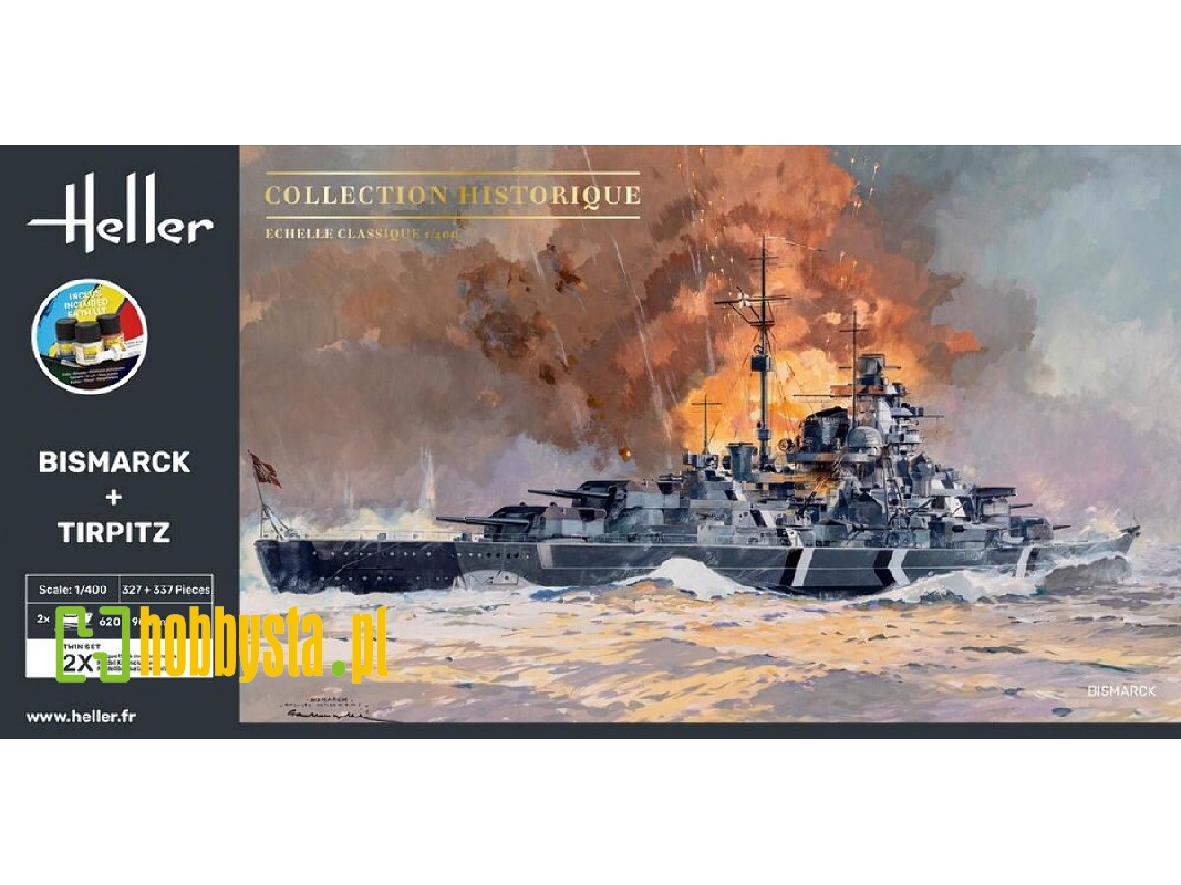 Bismark And Tirpitz Twinset - Starter Kit - zdjęcie 1 Bismark And Tirpitz Twinset - Starter Kit - zdjęcie 1