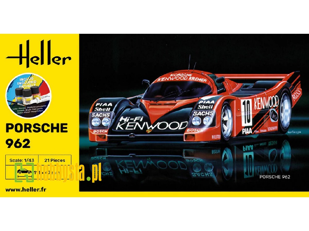 Porsche 962 - Starter Kit - zdjęcie 1 Porsche 962 - Starter Kit - zdjęcie 1