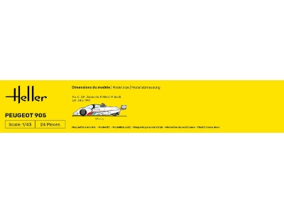 Peugeot 905 - Starter Kit - zdjęcie 3
