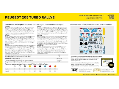 Peugeot 205 Turbo Rallye - Starter Kit - zdjęcie 2