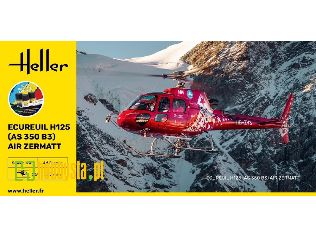 Ecureuil H125 (As 350 B3) Air Zermatt - Starter Kit - zdjęcie 1 Ecureuil H125 (As 350 B3) Air Zermatt - Starter Kit - zdjęcie 1