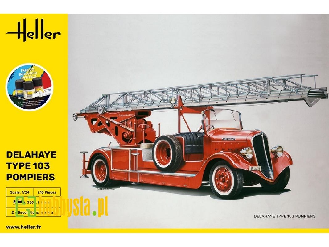 Delahaye Type 103 Pompiers - Starter Kit - zdjęcie 1 Delahaye Type 103 Pompiers - Starter Kit - zdjęcie 1