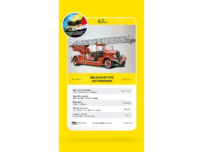 Delahaye Type 103 Pompiers - Starter Kit - zdjęcie 4