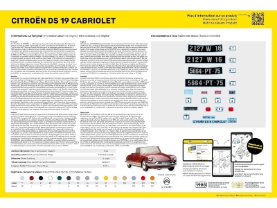 Citroën Ds 19 Cabriolet - Starter Kit - zdjęcie 2