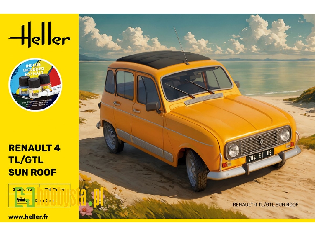 Renault 4 Tl/Gtl Sun Roof - Starter Kit - zdjęcie 1 Renault 4 Tl/Gtl Sun Roof - Starter Kit - zdjęcie 1