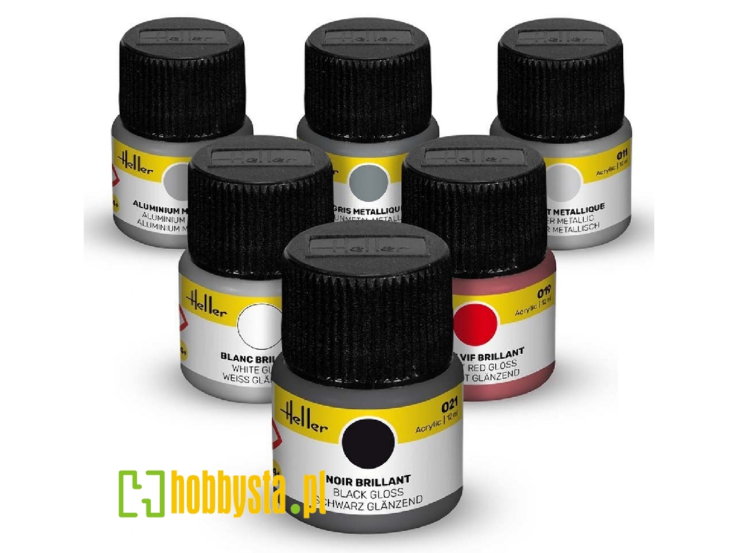 Sports Car - Acrylic Colour Set 6x12ml And Brush - zdjęcie 1 Sports Car - Acrylic Colour Set 6x12ml And Brush - zdjęcie 1