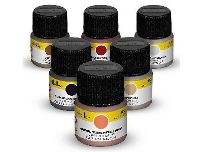 Oldtimer - Acrylic Colour Set 6x12ml And Brush - zdjęcie 1