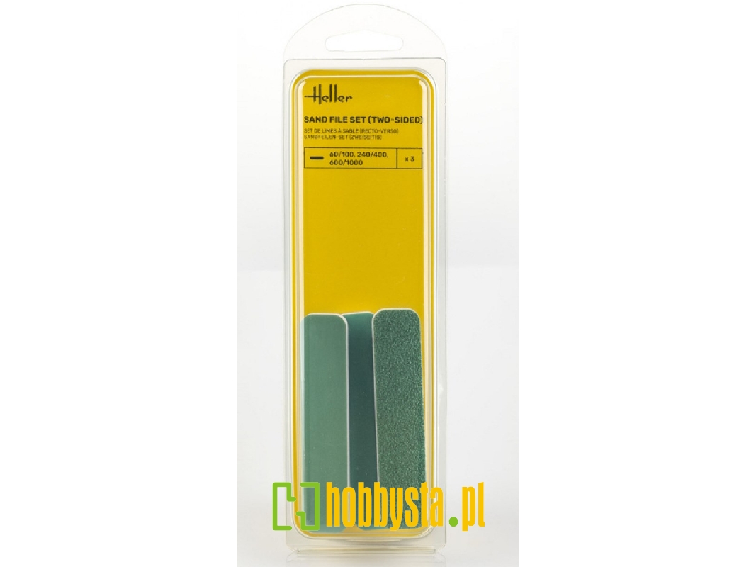 Sand File Set (Two-sided / 3 Pieces) - zdjęcie 1