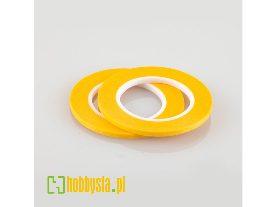 Masking Tape 3 Mm X 18 M (2 Pieces) - zdjęcie 1 Masking Tape 3 Mm X 18 M (2 Pieces) - zdjęcie 1
