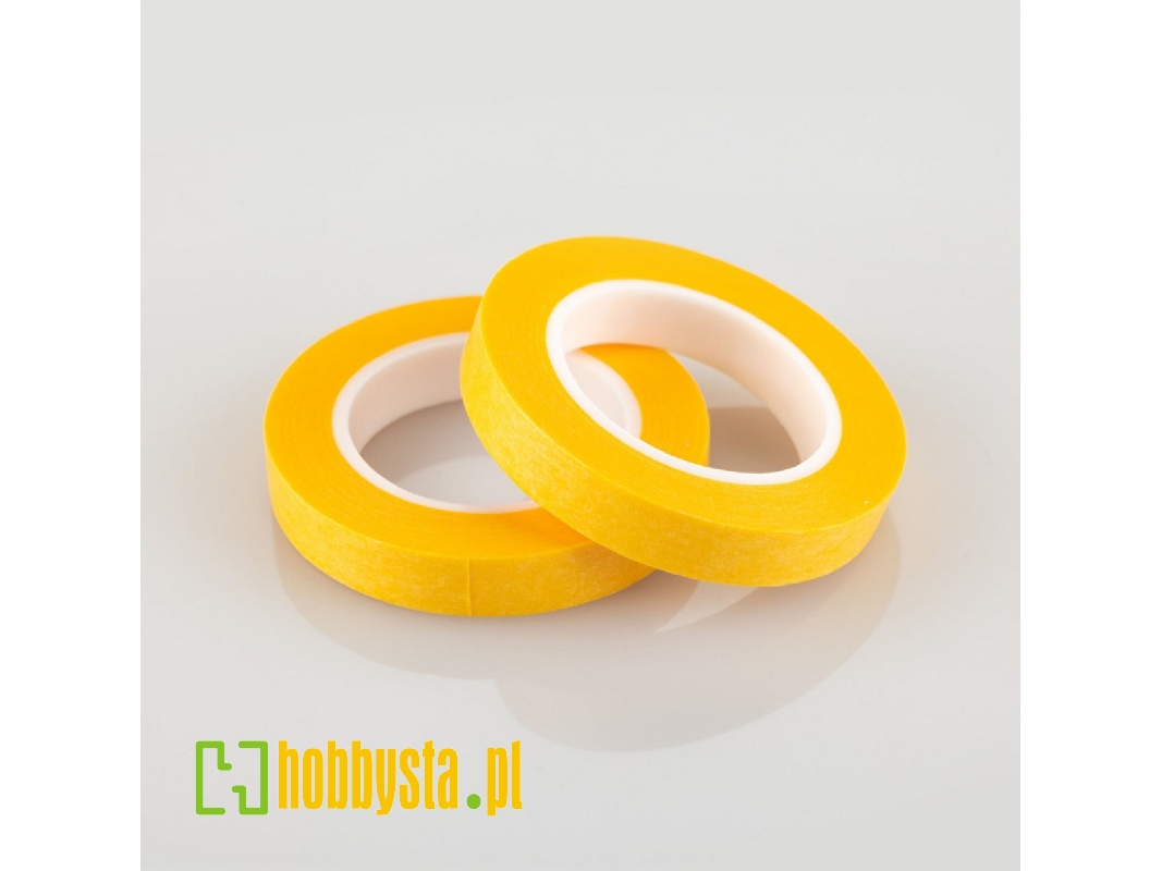 Masking Tape 10 Mm X 18 M (2 Pieces) - zdjęcie 1 Masking Tape 10 Mm X 18 M (2 Pieces) - zdjęcie 1