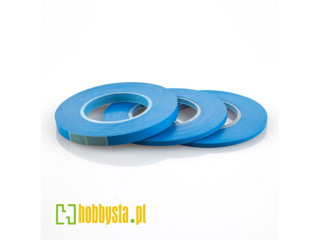 Flexible Masking Tape Set (1, 2, 3, 6 Mm X 18 M) - zdjęcie 1 Flexible Masking Tape Set (1, 2, 3, 6 Mm X 18 M) - zdjęcie 1