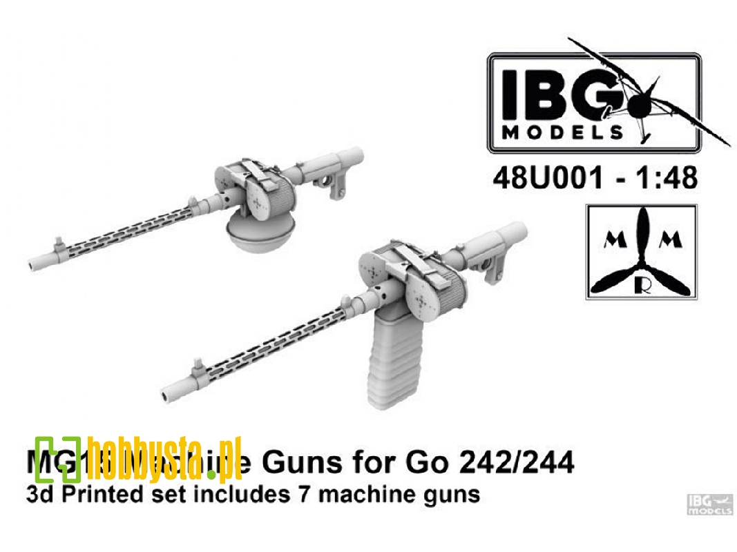 Mg15 Machine Guns For Gotha Go 242/244 - zdjęcie 1 Mg15 Machine Guns For Gotha Go 242/244 - zdjęcie 1