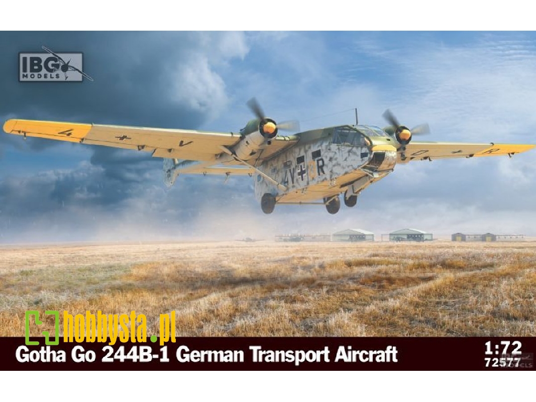 Gotha Go 244b-1 German Transport Aircraft - zdjęcie 1 Gotha Go 244b-1 German Transport Aircraft - zdjęcie 1