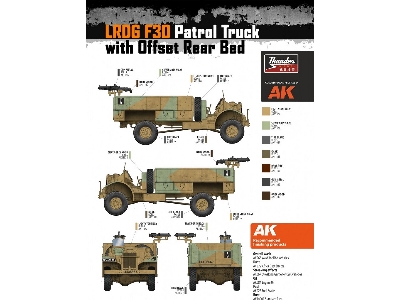 Lrdg F30 Patrol Truck With Offset Rear Bed, Standard Edition - zdjęcie 14