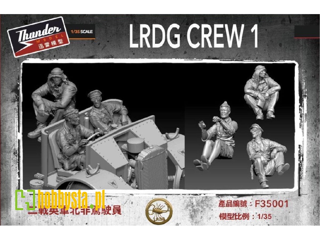 Lrdg Crew figure Set 1 - zdjęcie 1 Lrdg Crew figure Set 1 - zdjęcie 1