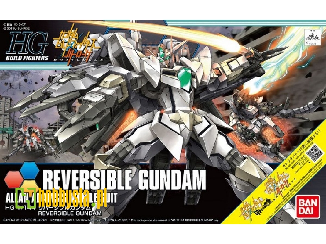 Reversible Gundam Bl (Gundam 58896) - zdjęcie 1 Reversible Gundam Bl (Gundam 58896) - zdjęcie 1