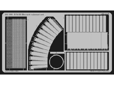  F-18 exhaust 1/32 - Academy Minicraft - blaszki - zdjęcie 1