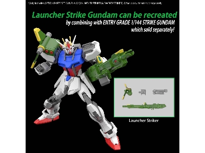 Gunpla 02 (Launcher Striker & Sword Striker) - Option Parts Set - zdjęcie 3