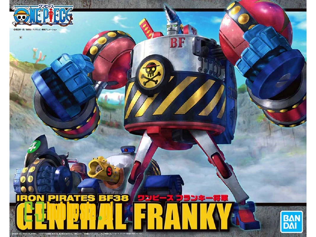 One Piece Iron Pirates Bf38 General Franky - zdjęcie 1 One Piece Iron Pirates Bf38 General Franky - zdjęcie 1