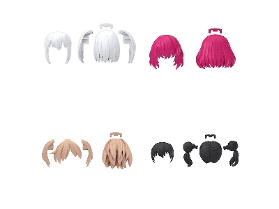 30ms Option Hair Style Parts Vol.10 All 4 Types - zdjęcie 2