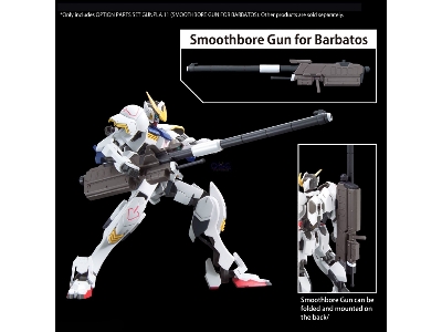 Gunpla 11 (Smoothbore Gun For Barbatos) - Option Parts Set - zdjęcie 3