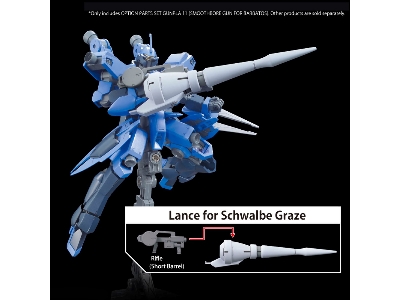 Gunpla 11 (Smoothbore Gun For Barbatos) - Option Parts Set - zdjęcie 4