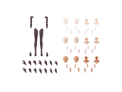 30ms Option Body Parts Type - Arm Parts & Leg Parts [brown] - zdjęcie 2