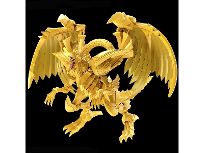 Figure Rise Standard Amplified Yu-gi-oh! - Egyptian God The Winged Dragon Of Ra - zdjęcie 5